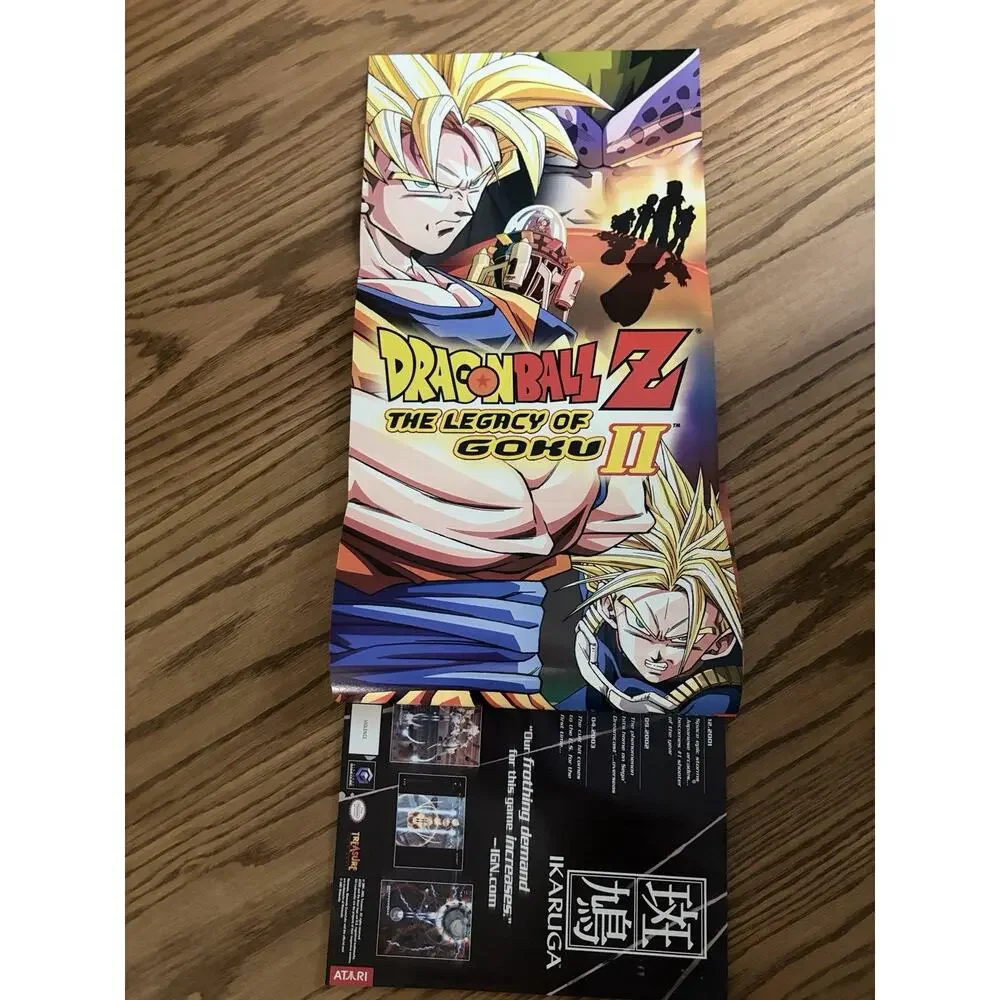 Nintendo Power Issue 170 F-Zero GX Cover Dragon Ball Z Poster + Pokemon Cards